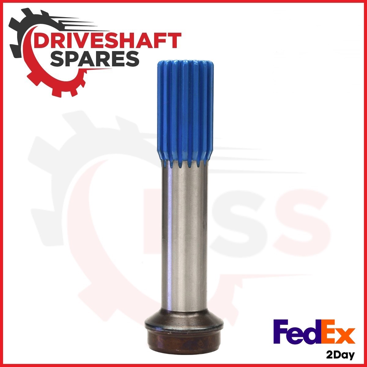 2-40-1841, Spline Stub Tube Shaft - 1.375x16 spline, 2.000 X .083 Tube. - Image 3