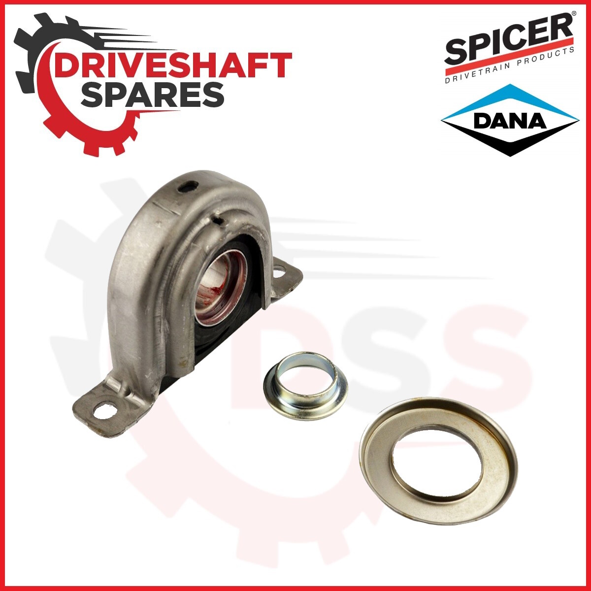 SPICER Ford F450 & F550 Super Duty 4X4 Rear Driveshaft Kit - Ujoints & Carrier - Image 2