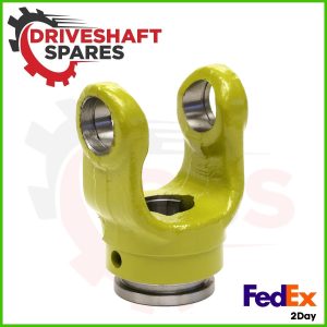 Inboard PTO Yoke 23.8 X 61.3 Triangle Tube 29mm, H-75mm, inner slide 40mm.