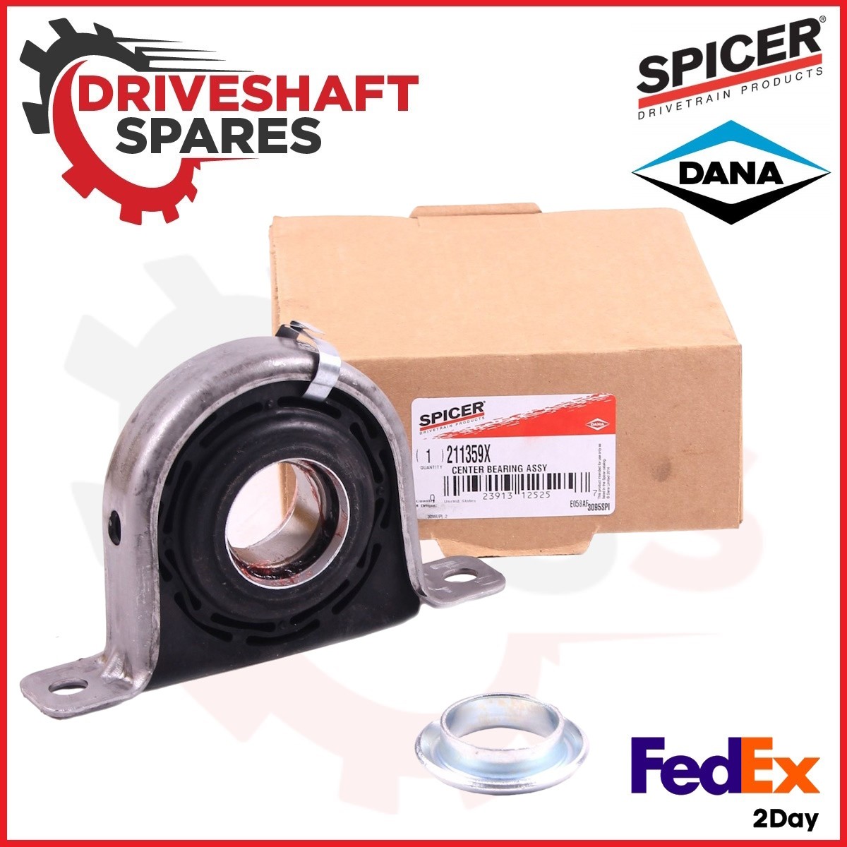 211359X, SPICER Center Bearing FORD F250 F350. - Image 2