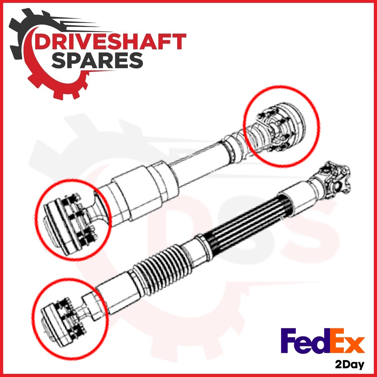 BRAND NEW Driveshaft CV Joint Kit Front or Rear for Jeep Wrangler 2007-2016 - Image 3