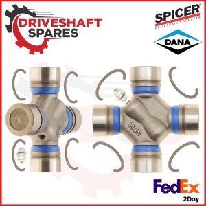 Genuine Spicer U-Joint Twin Set 5-3147X Greaseable (ISR) MECHANICS S44 Series