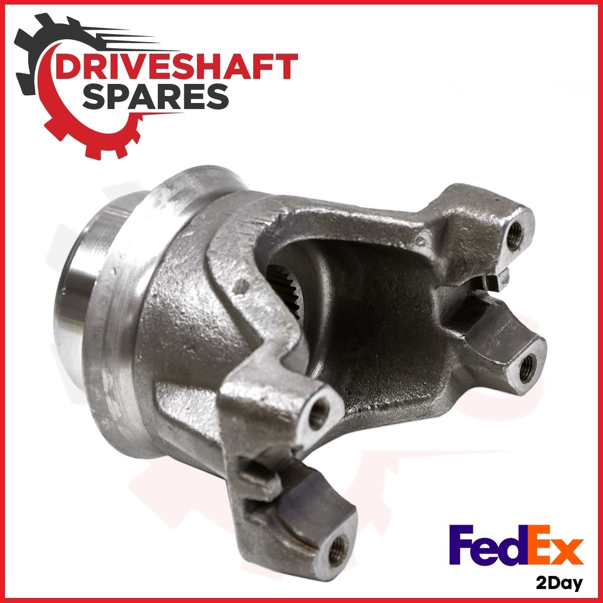 3-4-11081-1X, Splined Bore End Yoke - 1410 Series, Strap Style, 1.609x37 Spline - Image 2