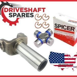Turbo GM350/TH350/700R4 Transmission Slip Yoke 2-3-6081X + 5-153X SPICER U-Joint