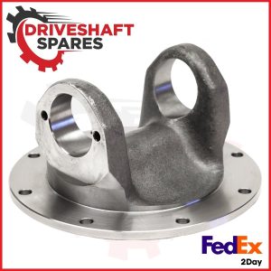 ​5-2-629, 1610 Driveshaft Flange Yoke - Bearing plate style 8x .375 - DRILLED.