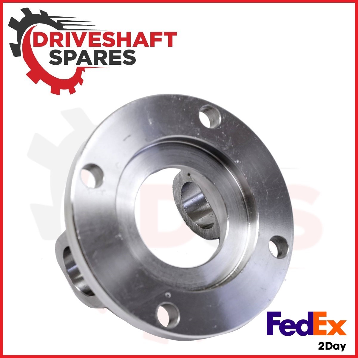 Flange Yoke 3R 1344 Series, 4xØ.463 Holes on 4.250BC, 3R-2-8268 1978+ Chevy GMC - Image 2