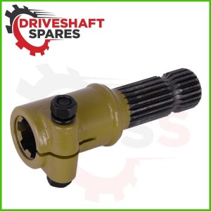 PTO Adapter Female 6 splines 1 3/8" Male 21 splines 1 3/8"