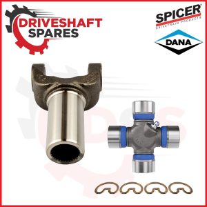 GM Turbo TH400 Trans Slip Yoke + UJ SPICER Muncie M21 T10 1350 3-3-2431X 31