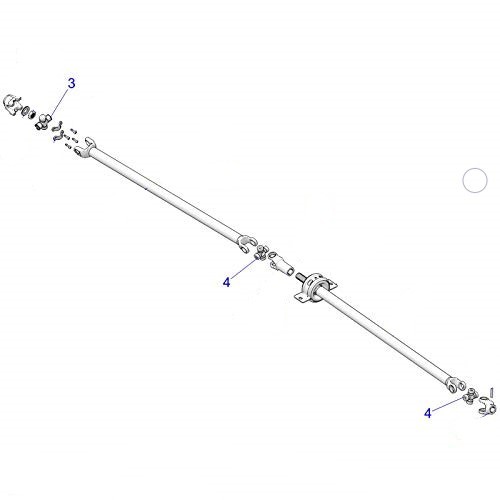 U-Joint Kit 2015-2018 Polaris RZR XP 1000 Front And Rear Drive Line Prop Shaft - Image 2