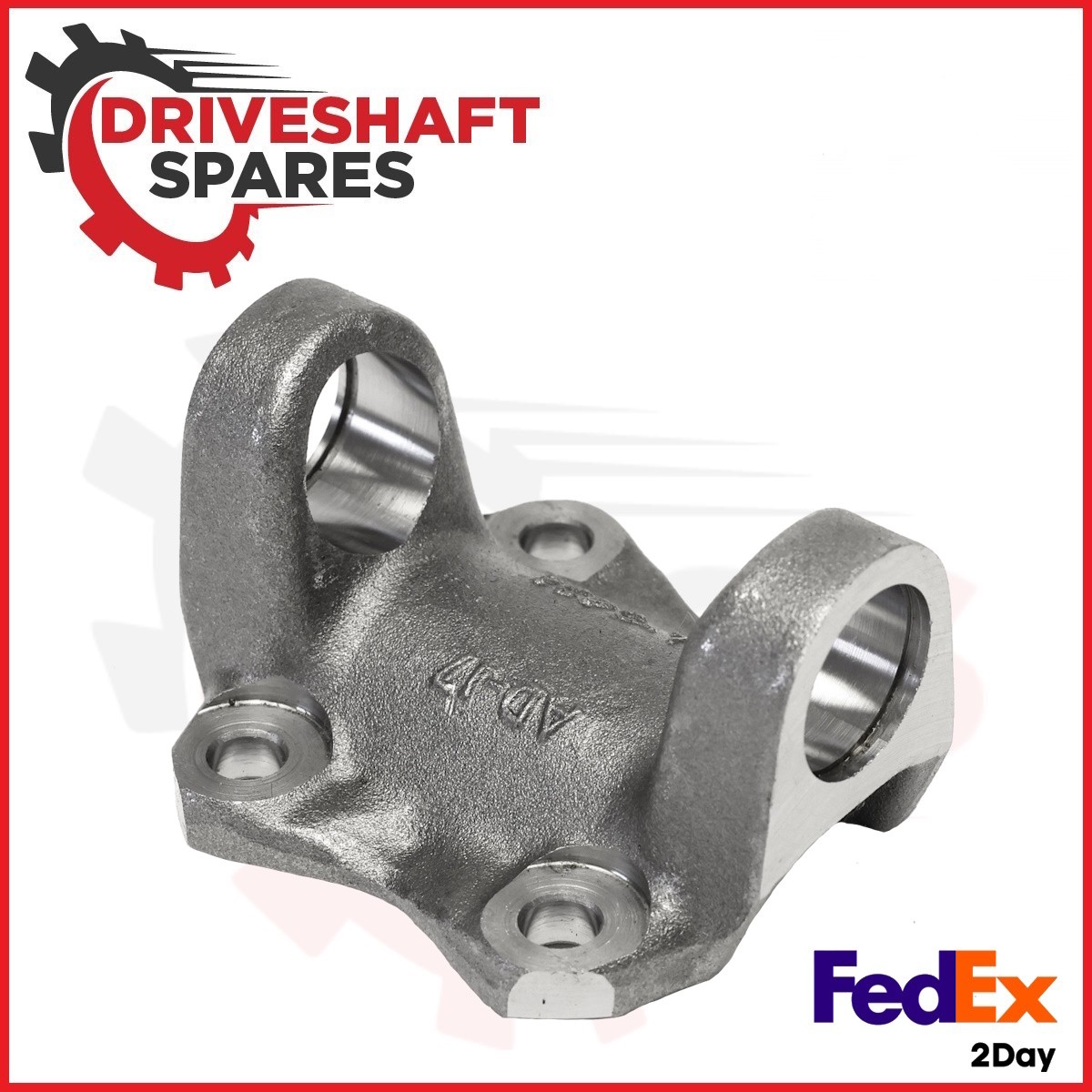 3-2-159, Flange Yoke 1410 Series, 4x .438 Holes on 3.750BC, 2.750M pilot.