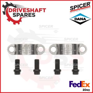 Spicer Bearing Strap &Bolt Kit for 1710 / 1760 / 1810 Series U-Joints 6.5-70-18X