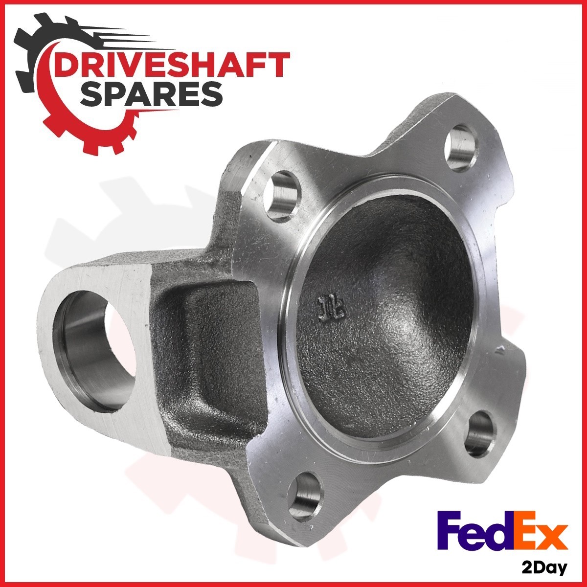 3-2-159, Flange Yoke 1410 Series, 4x .438 Holes on 3.750BC, 2.750M pilot. - Image 2