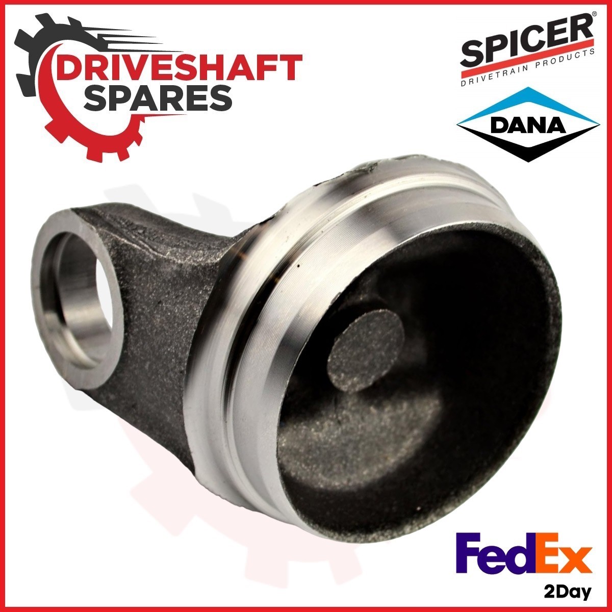 2-28-437 Dana Spicer Tube Weld Yoke 1310 Series, 3.000 X .083 W tube CL-W 1.688