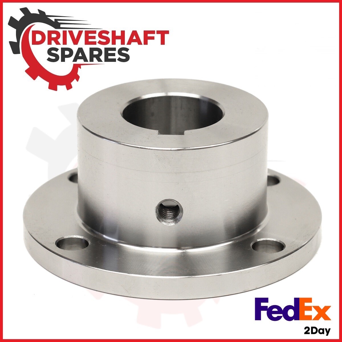 4-1-1133-2 Companion Flange - Bore: 1.625" - Keyway: .375" - Pilot: 3.750"F - Image 2