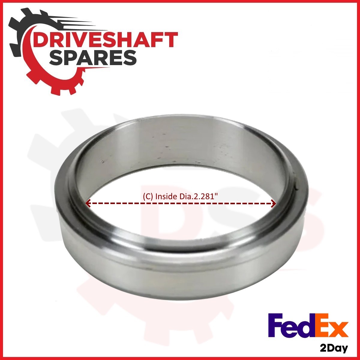 IB9211, Increasing Bushing - 2.500 X .095 to 3.000 X .065 - Image 3
