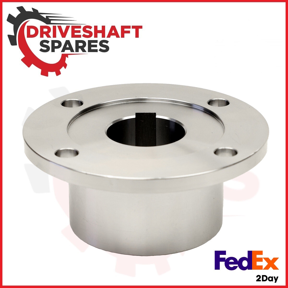4-1-1133-3 Companion Flange - Bore: 1.750" - Keyway: .375" - Pilot: 3.750"F - Image 3