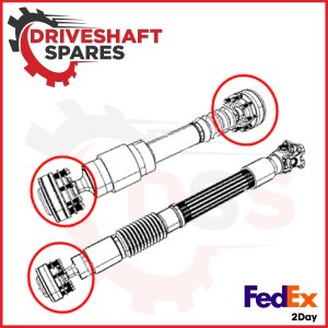 BRAND NEW Jeep Wrangler CV Joint Repair Kit 8 Bolt for JK 2007-2018 Driveshafts