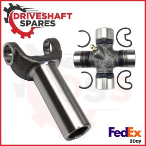 1350 Series Transmission Yoke 32 Spline TH400, 4L80-E, Muncie + 5-3205X U-Joint