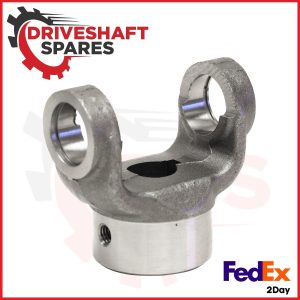 2-4-583, End Yoke - Round Bore 1310 Series, 0.875 Bore 0.250 keyway, 2.00