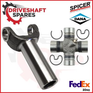 1350 Transmission Yoke 32 Spline TH400, 4L80-E, Muncie + SPICER 5-3205X U-Joint
