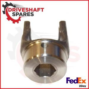 10-4-282, End Yoke - Hex Bore 1000 series, 0.875 Bore, Ø2.000 hub diameter