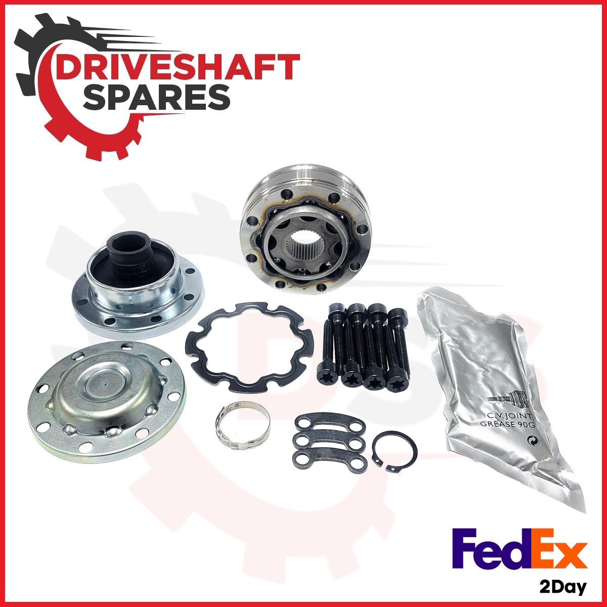 2020-2022 JEEP GLADIATOR Rear Driveshaft 8 Bolt CV Joint Kit front and rear CV - Image 2