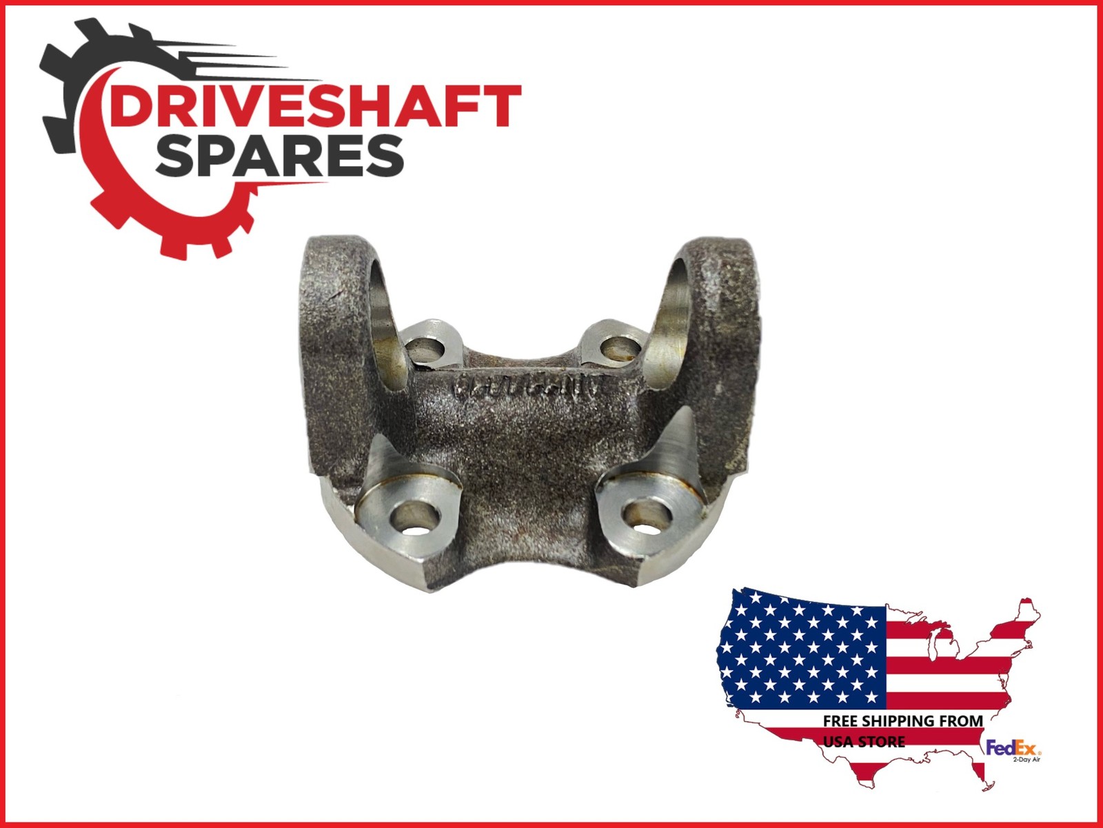2-2-349, Flange Yoke 1310 Series + 5-1310XS, SPICER U-Joint 1310 Series - Image 2