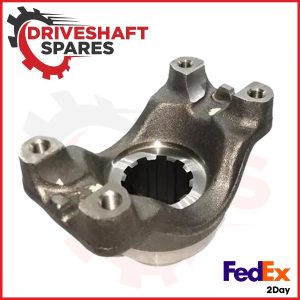 1550 Series Splined Bore End Yoke, Strap Style, 1.750x10 spline, 2.188 hub dia.