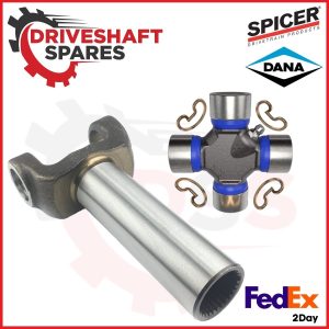 2-3-8251,1310 SPICER U-joint 5-153X + Trans Yoke 28 Spline T9 & T10 FORD Tremec