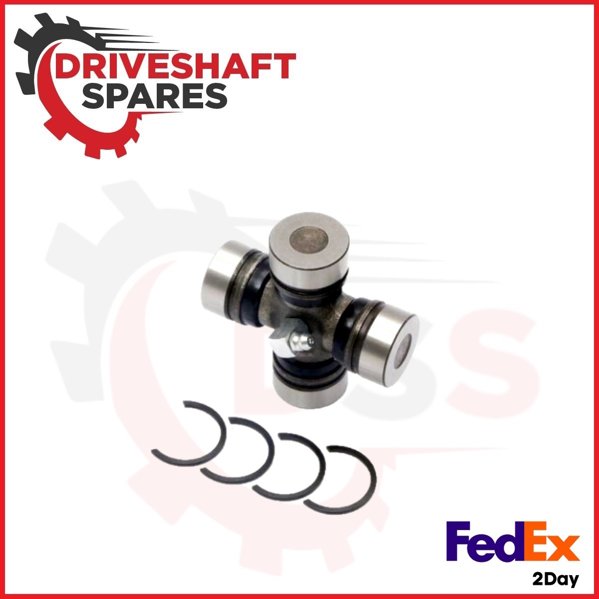 Toyota Weld Yoke (37311-35021) + GUT21(5-1510X), Toyota Greaseable U-Joint. - Image 3