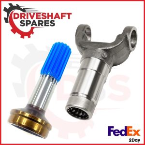 3-3-1501KX, 1350 Series ​Slip Yoke + ​2-40-1131, Spline Stub Tube Shaft.