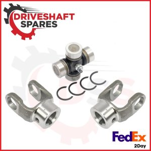 Universal Joint 5-170X +2X 1000 Yoke 10-4-93 1"x.250 Keyway, ATV MudMotor GoKart