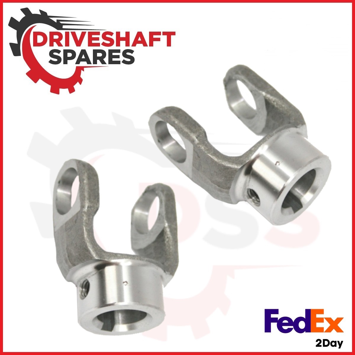 Universal Joint 5-170X +2X 1000 Yoke 10-4-93 1"x.250 Keyway, ATV MudMotor GoKart - Image 2
