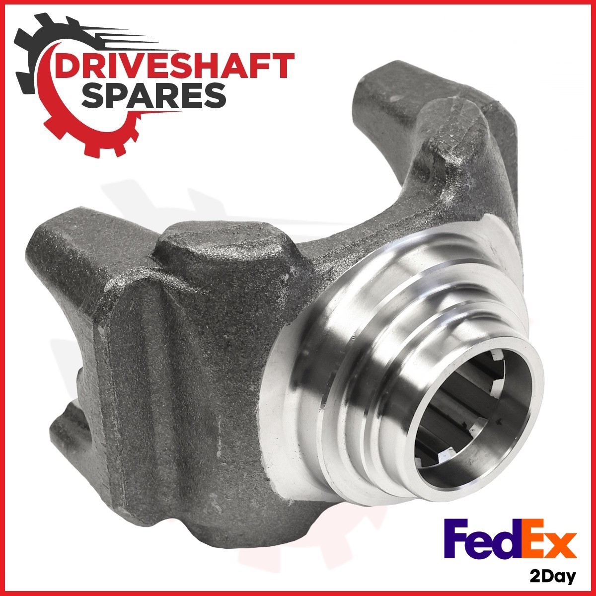 5-4-1721-1 End Yoke - Splined Bore 1610 Series, Strap Style, 1.750x10 Spline - Image 2