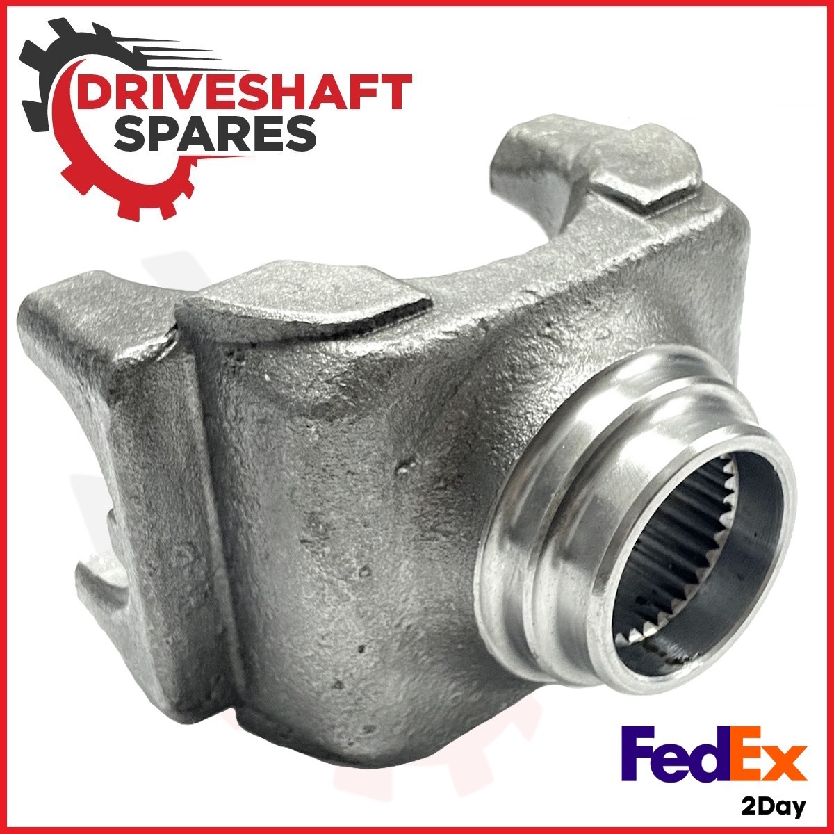 5-4-7171-1 End Yoke - Splined Bore 1610 Series, Strap Style, 1.790 x 34 Spline - Image 2