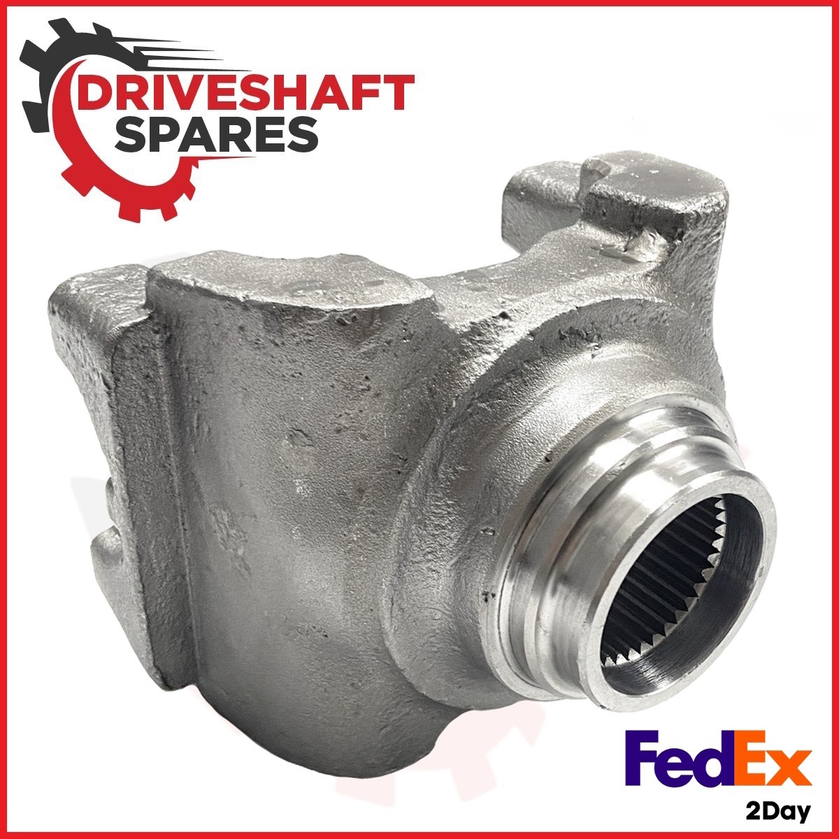 6-4-7141-1 End Yoke - Splined Bore 1710 series, Strap Style, 1.998x38 spline - Image 2