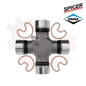 5-160X, SPICER 1410 Series U-Joint - Outside Snap Rings - Greaseable.
