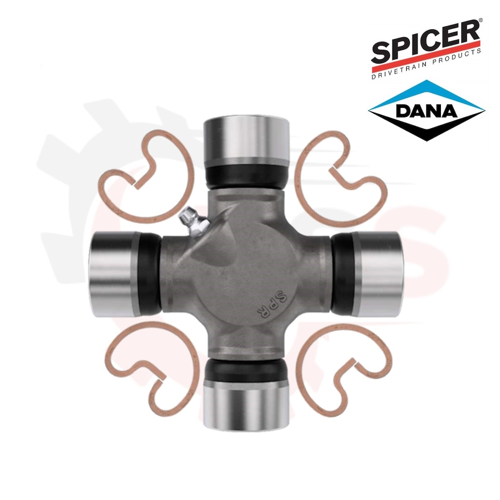 5-160X, SPICER 1410 Series U-Joint - Outside Snap Rings - Greaseable.