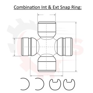 Combination Style U-Joint