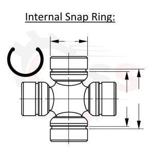 ISR - Internal Snap Ring U-Joint